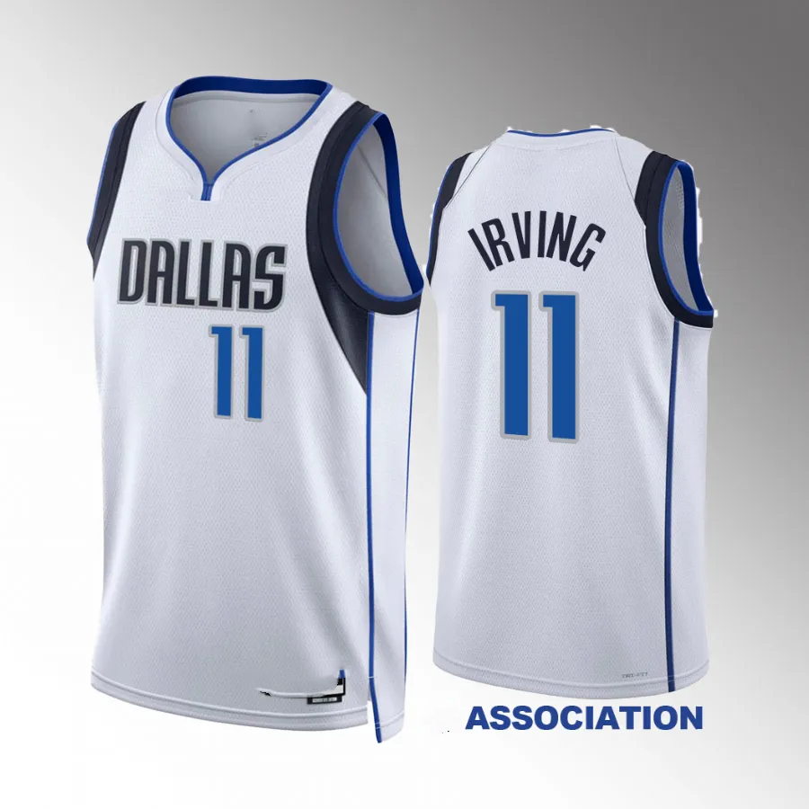 Men's New Dallas Mavericks #11 Kyrie Irving Jersey Association | Shopee ...