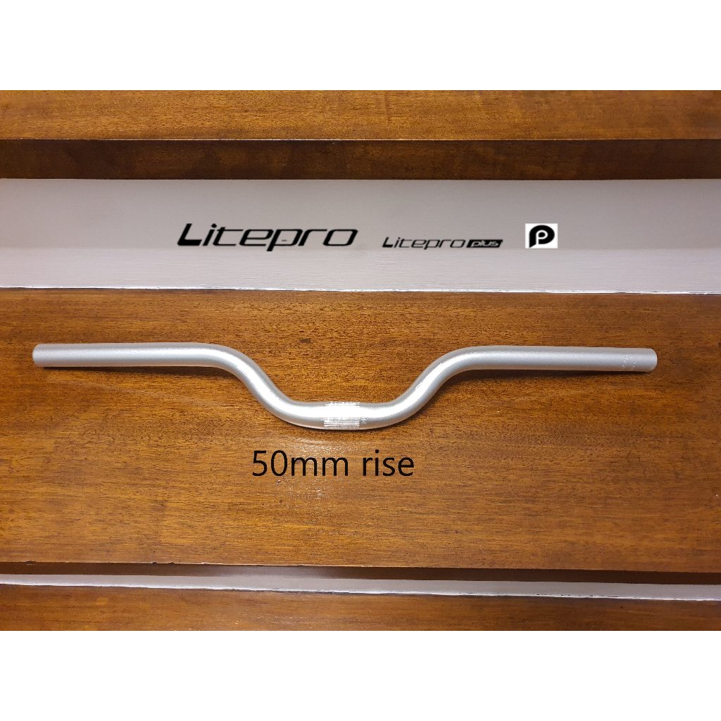 LITEPRO PLUS Ghost Low Mid High Riser Bicycle Handlebar 30mm 50mm 70mm ...