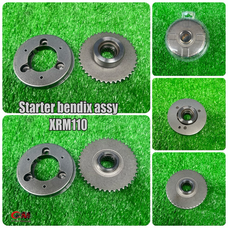 starter bendix drive assy for xrm 110 with gear set motorcycle bendix