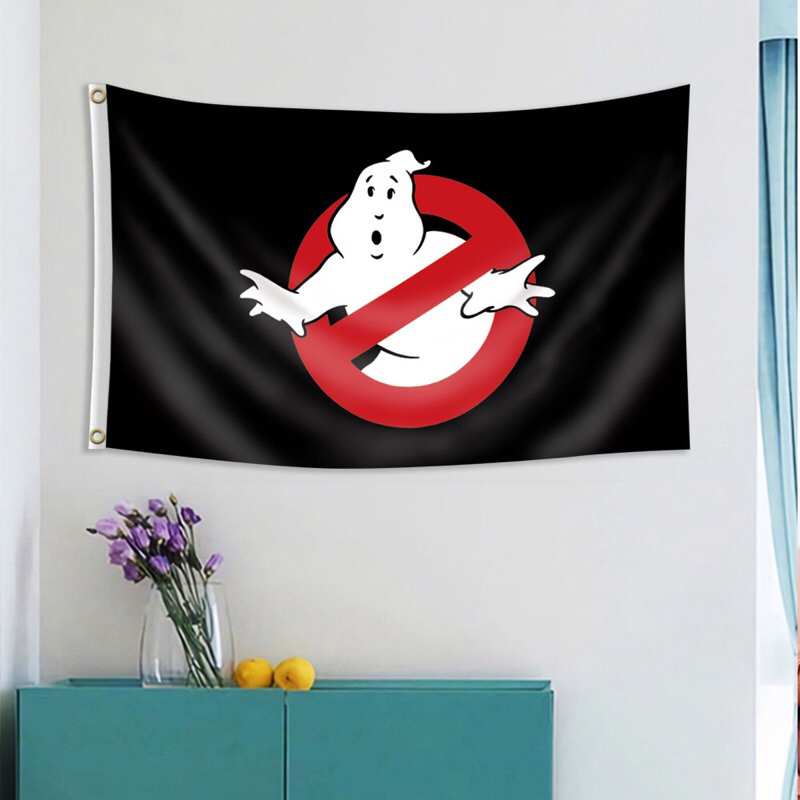 Ghostbusters Flag Banner (90cm x 150cm) | Shopee Philippines