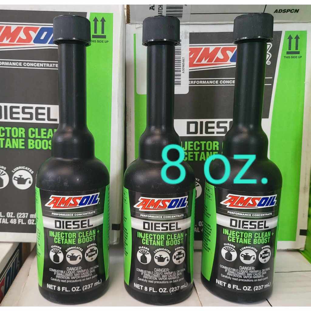 Amsoil Diesel Injector Clean + Cetane Boost 8oz 16oz Shopee Philippines