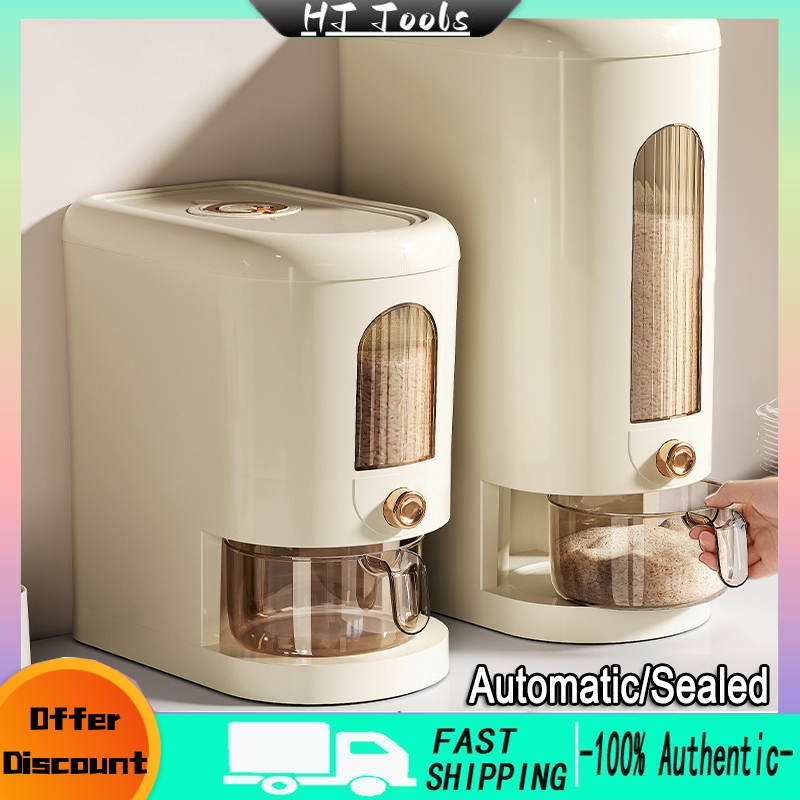 Rice bucket insect-proof moisture-proof seal rice cylinder household ...