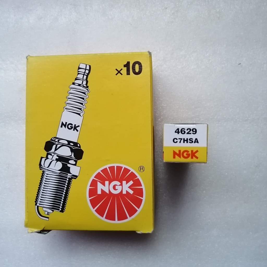 NGK Spark Plug C7HSA for Mio Sporty/Soul/Wave 100R, Motorstar Easyride ...