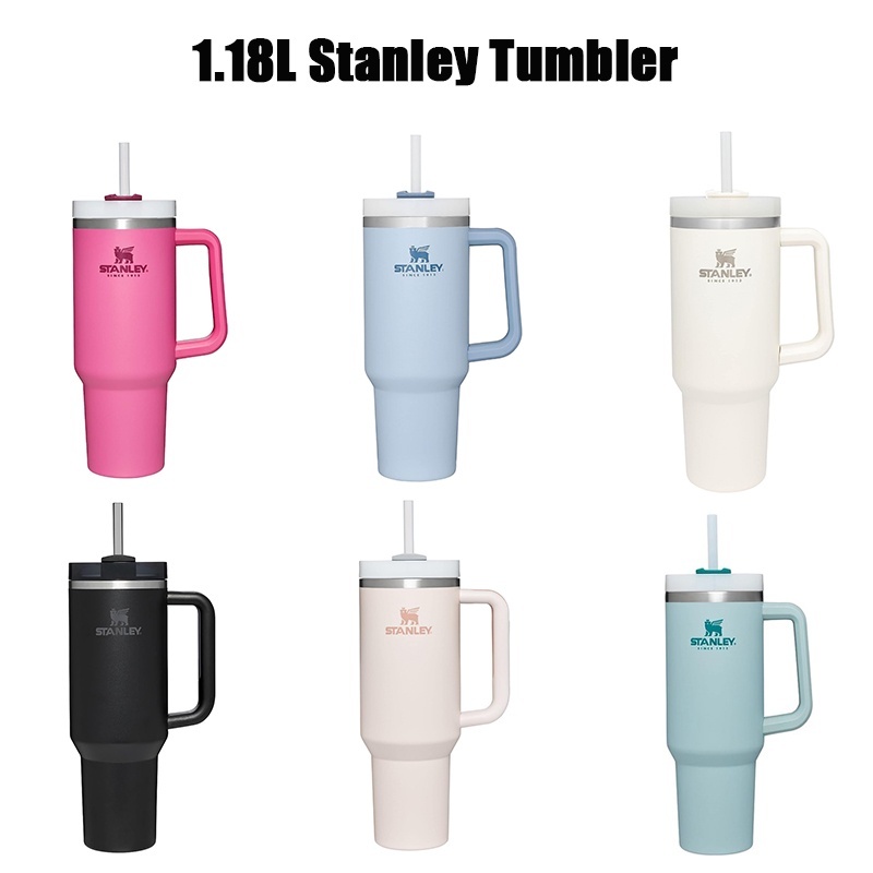 Stanley Christmas 40oz/1.1L Quengher H2.0 Tumbler With Handle Stainless  Steel Coffee Termos Cup Car Mugs vacuum cup - AliExpress