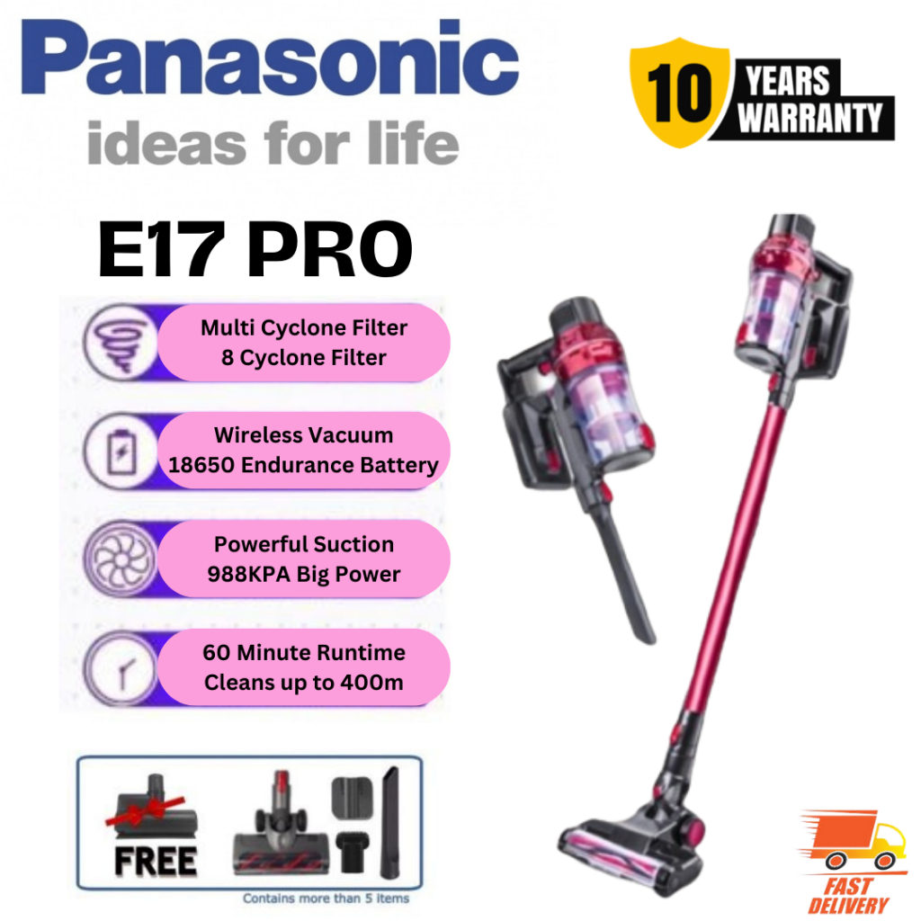 panasonic e17 vacuum