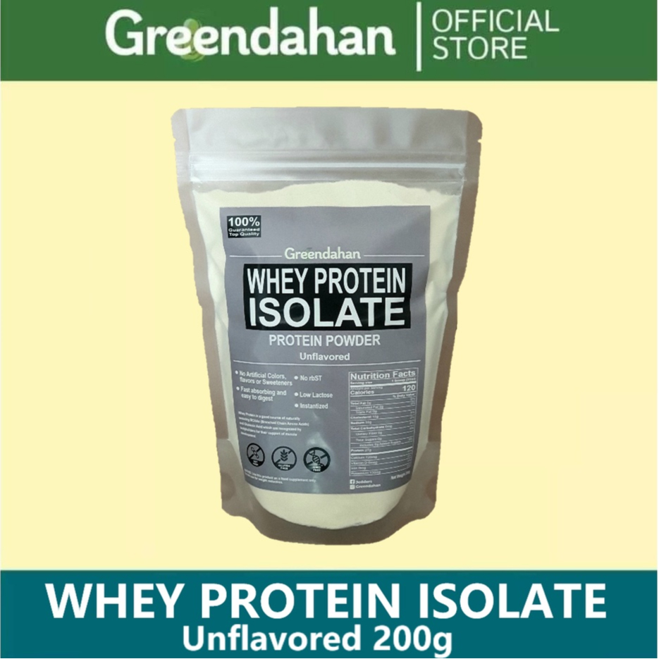 GREENDAHAN/ Whey Protein Isolate (Unflavored/Unswetened) 200g Keto