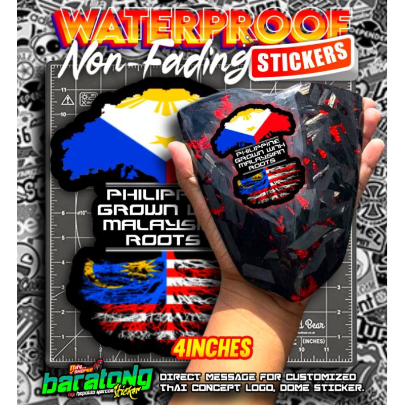 PHILIPPINE GROWN WITH MALAYSIAN ROOTS WATERPROOF LAMINATED VINYL