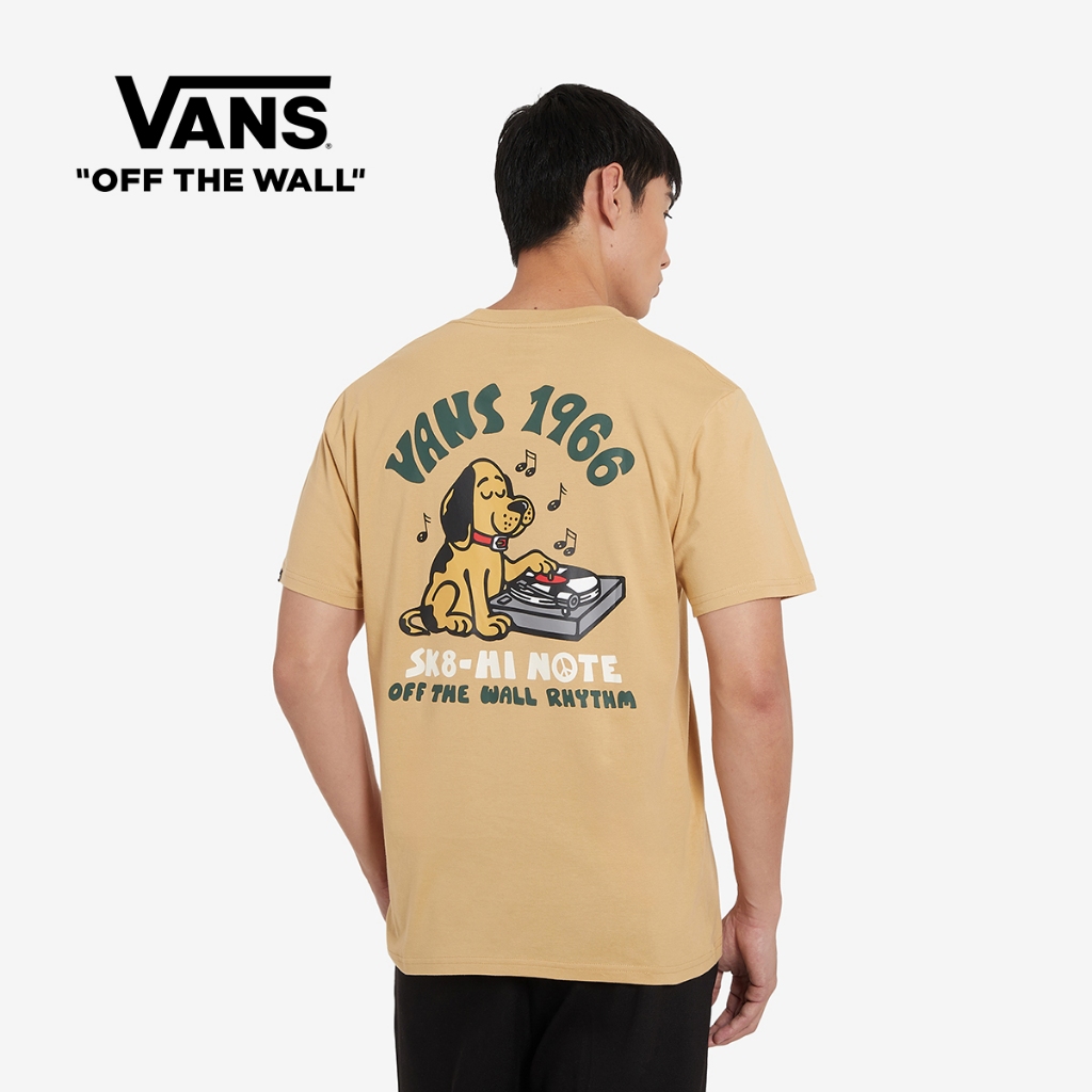 Vans Rhythm Pup Short Sleeves Taos Taupe Tee For Men | Shopee Philippines