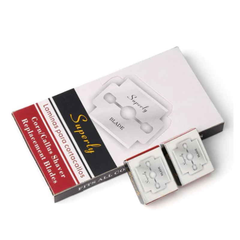 Suberly Blade Callus/ Corn Shaver Blade Stainless Steel Foot Pedicure