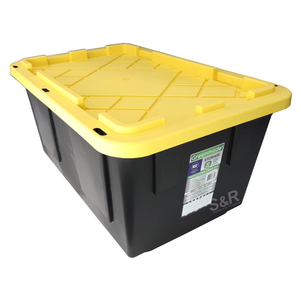 Greenmade storage tote discount 27 gallons costco