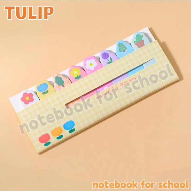 NFS 120 Sheets Cute Sticky Notes Animal Index Post it Note Cartoon Memo ...