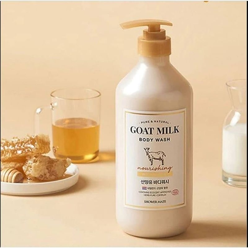 ORIGINAL Showermate Goat Milk Body Wash 800ml | Shopee Philippines