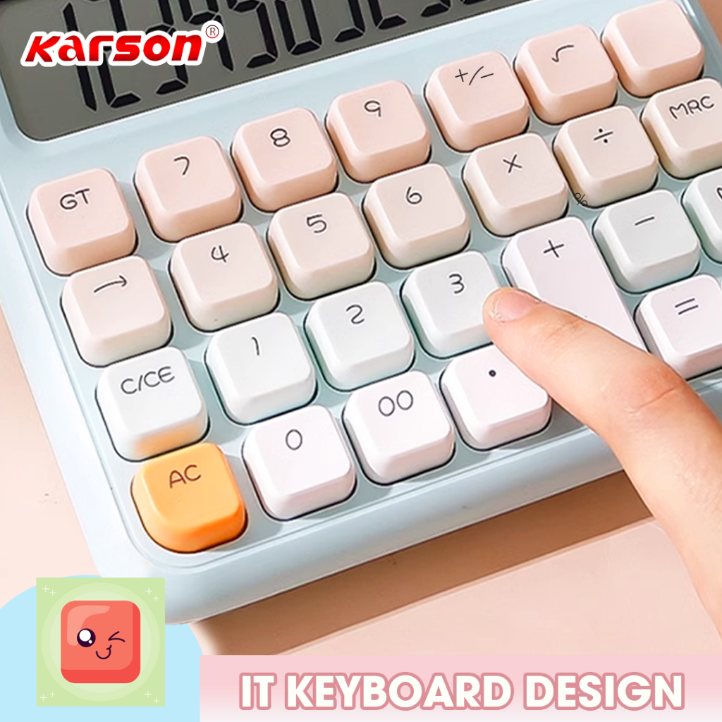 Candy Color Calculator Soft Keyboard Calculator Simple Portable Student ...