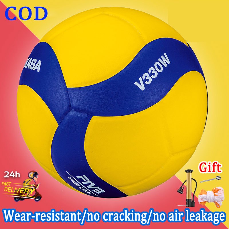 [ Air leakage can be refunded] Mikasa volleyball original v330w indoor