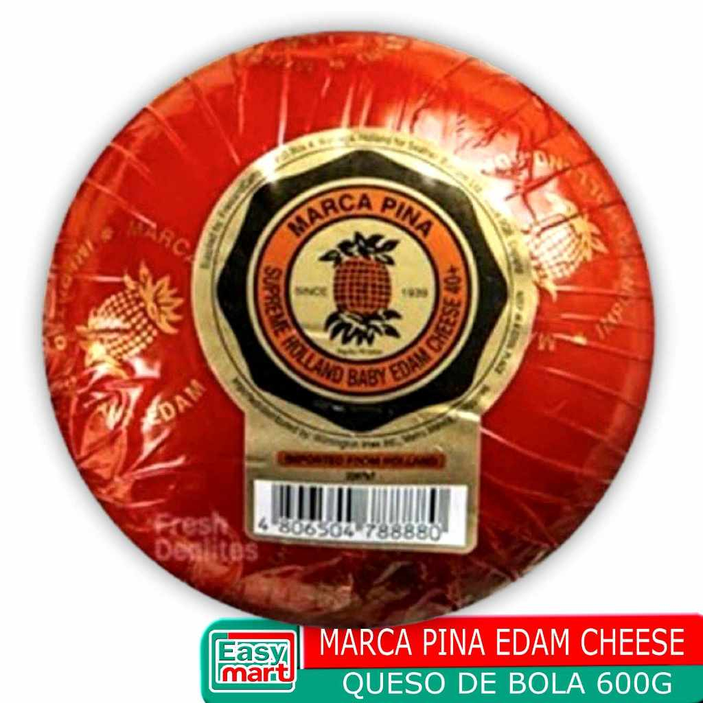 Easy.Mart Marca Pina Edam Cheese Queso De Bola 600g Shopee Philippines
