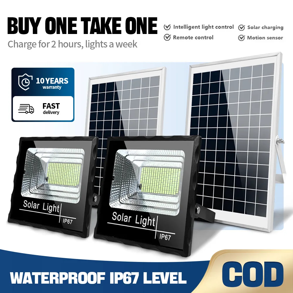 Solar Light Outdoor LED Sensor Light with remote control support Solar ...