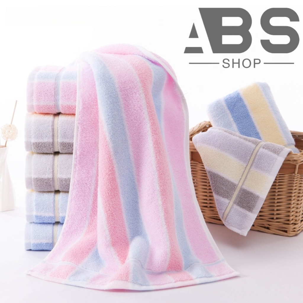 ABS Towel pure cotton household absorbent strip with thick soft face ...