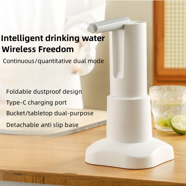 Smart Electric Water Pump Foldable And Silent USB Charging Portable ...