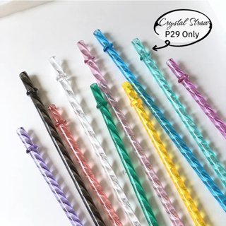 5pcs Reusable Straw Topper, 7-8mm Christmas Silicone Straw Decor
