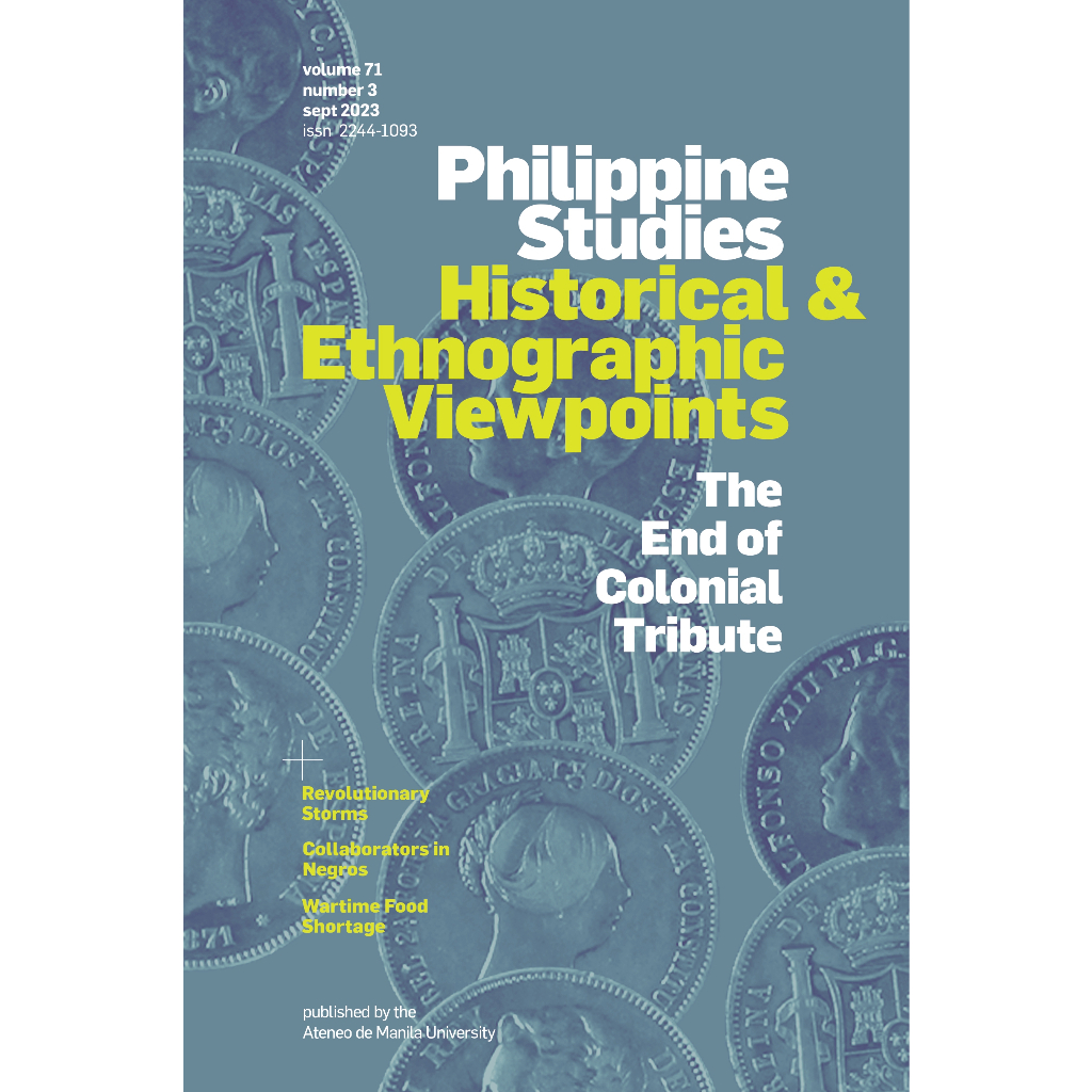 Philippine Studies (PSHEV) Vol 71 No 3 (2023): The End of Colonial ...
