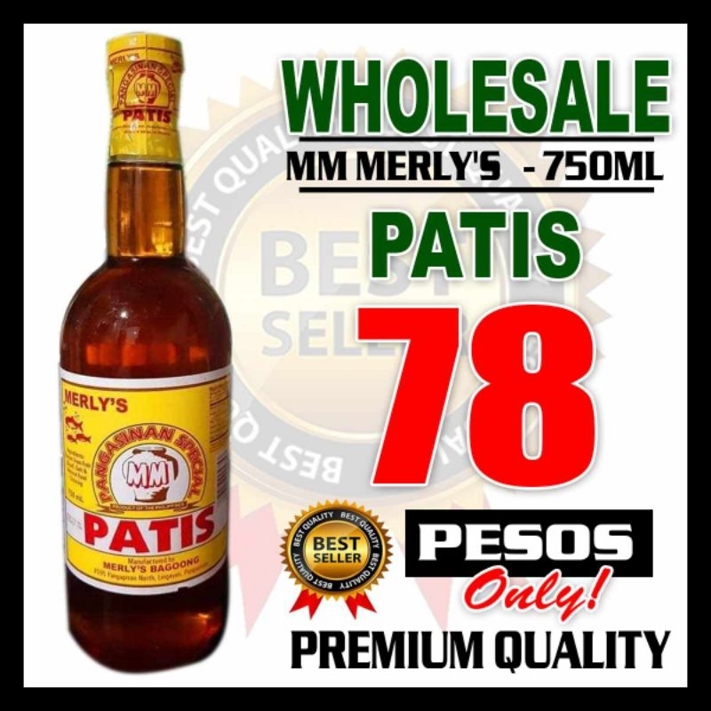 MM MERLYS Special Pure Patis 750ML | Shopee Philippines