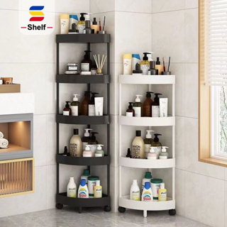 Plastic Bathroom Shelf, Corner Bathroom Small Storage Cabinet, Bathroom  Multi-layer Storage Shelf With Door, Space Saving Cabinet Organizer,  Bathroom Accessories - Temu Philippines