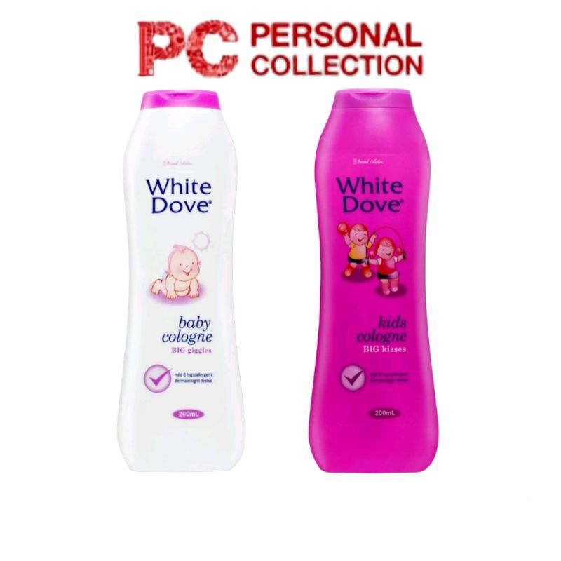 White Dove Baby Cologne Big Giggles/Kisses 200ml Personal Collection ...