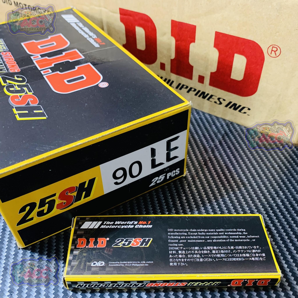 Genuine DID Timing / Cam Chain 25H-90L CB125CL, Dash, XRM 110, Wave 110 ...