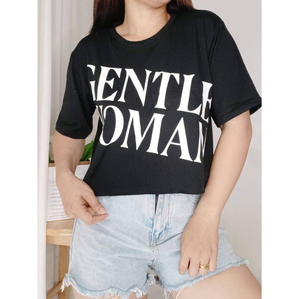 Oversized Crop Top Loose Shirt short sleeves Women Graphic Loose