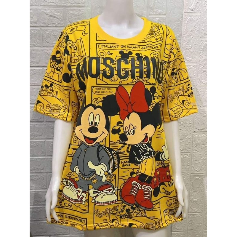 OVERSIZED CHARACTER SHIRT (PLUSSIZE) | Shopee Philippines