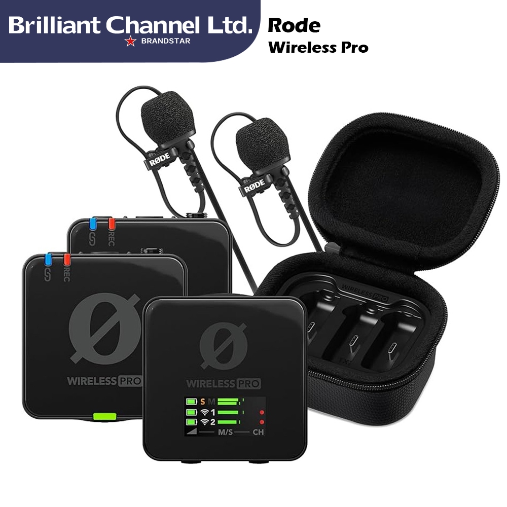 Rode Wireless Pro / Go II (Dual/Single) / Wireless ME Clipon Wireless Mic System/Microphones