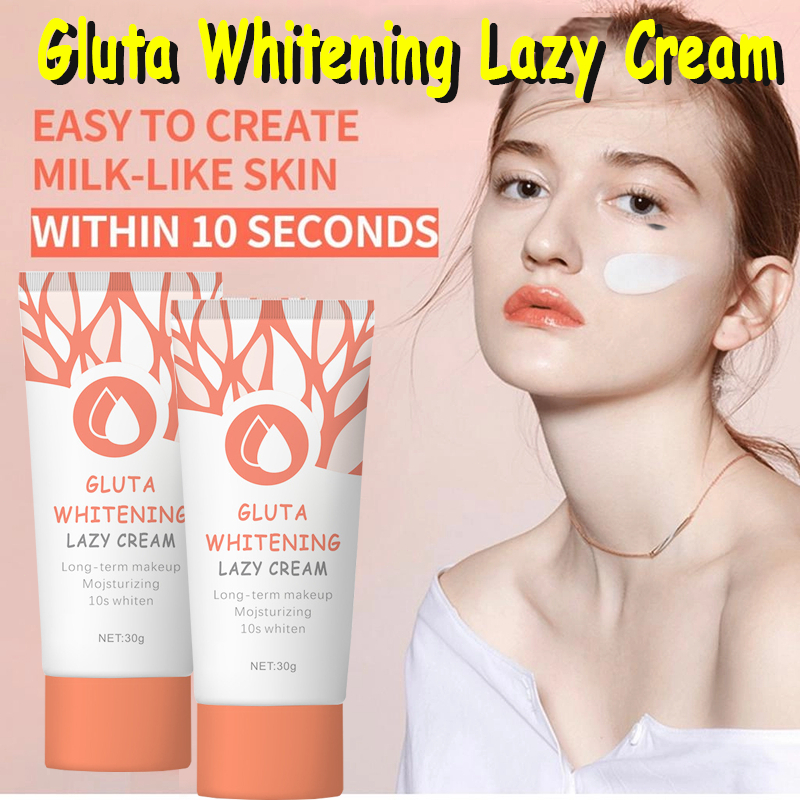 Lazy Cream BB Cream Glutathione Whitening Cream Facial Cream