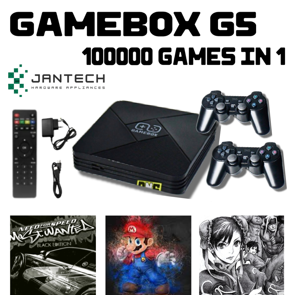 2023 NEW Android TV box + GAME BOX G5 2in1 4K HD Game Console 10000 Retro  Classic Game TV Box + Dual | Shopee Philippines