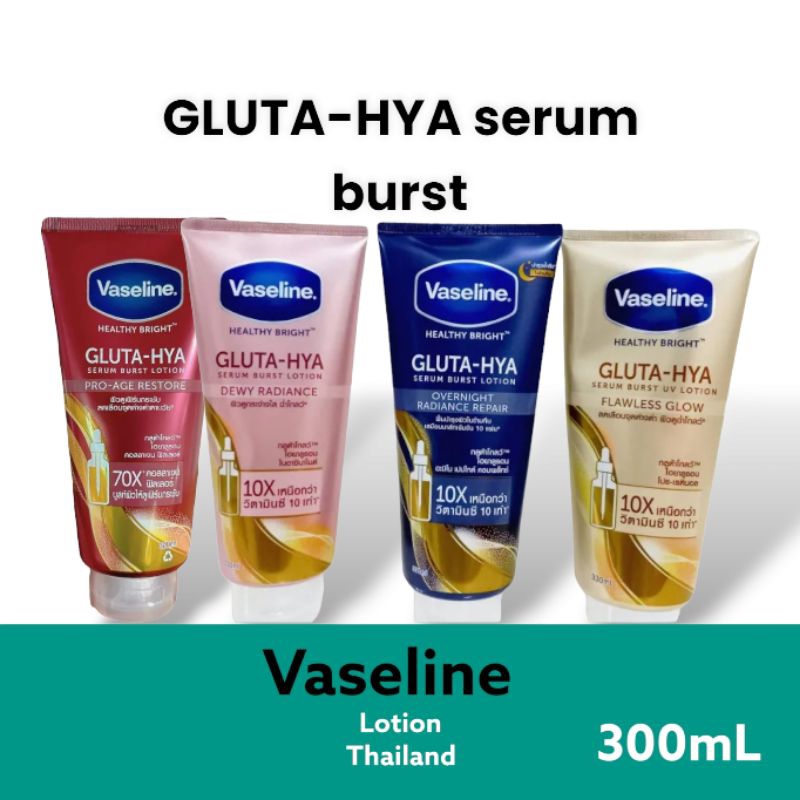 Vaseline Gluta Hya UV Lotion Flawless Bright - Dewy Radiance 200ml Daily  sun Dailysun spf 50