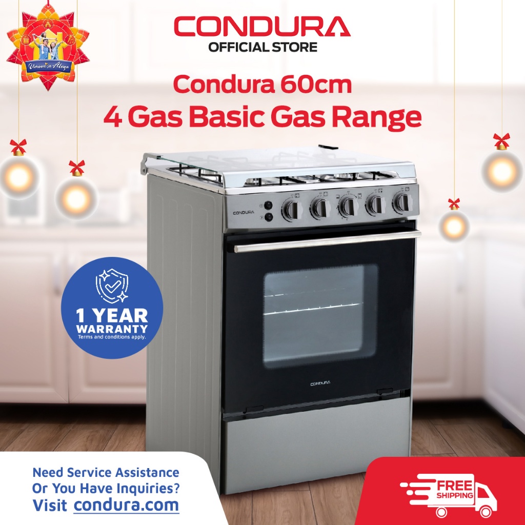 Condura Gas Range Cooker 60 CM Basic Shopee Philippines