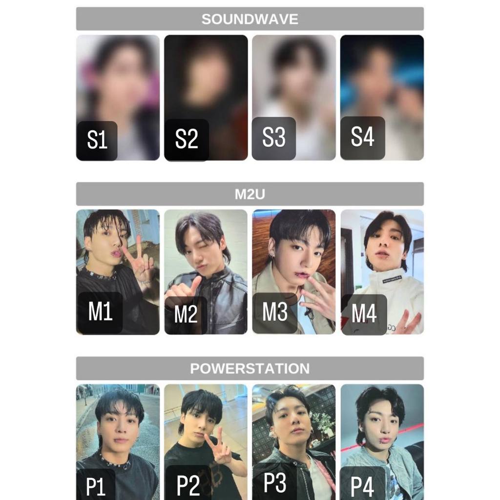 [official] BTS Jungkook Golden Lucky Draw PC Soundwave, M2U, Power ...