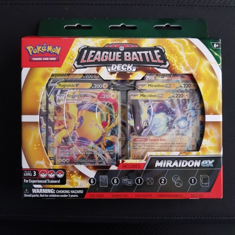 Pokemon Tcg Miraidon Ex League Battle Deck 