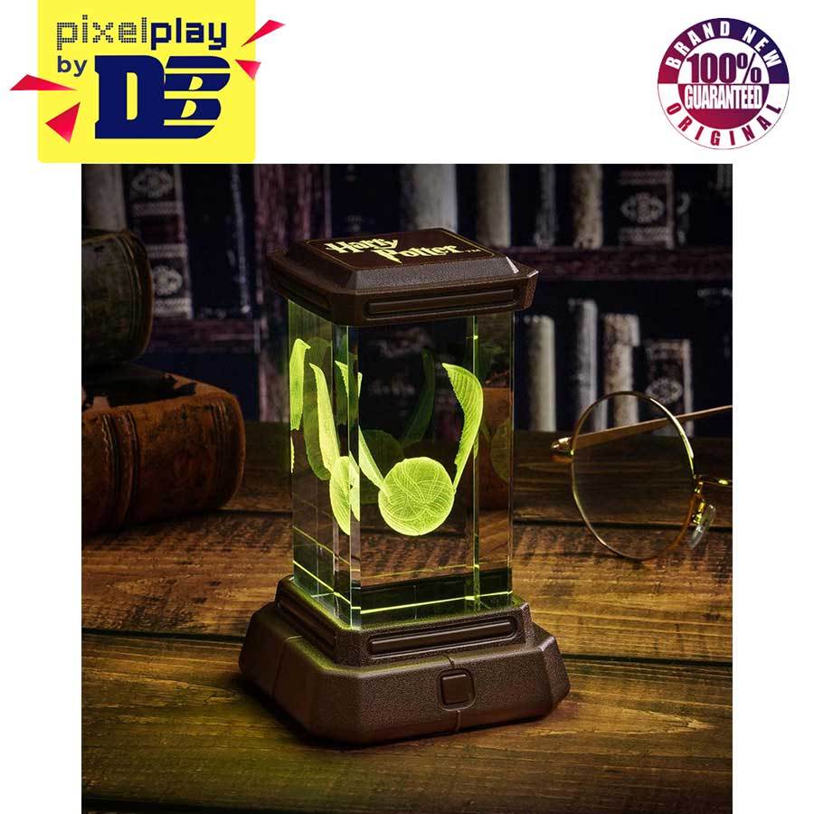 Paladone Golden Snitch Verstelbare Bureaulamp Officieel Gelicenseerd Harry Potter Licht Voor Nachtkastje Lezen Flexibele Hals Cadeau Thuiskantoordecoratie 785683173