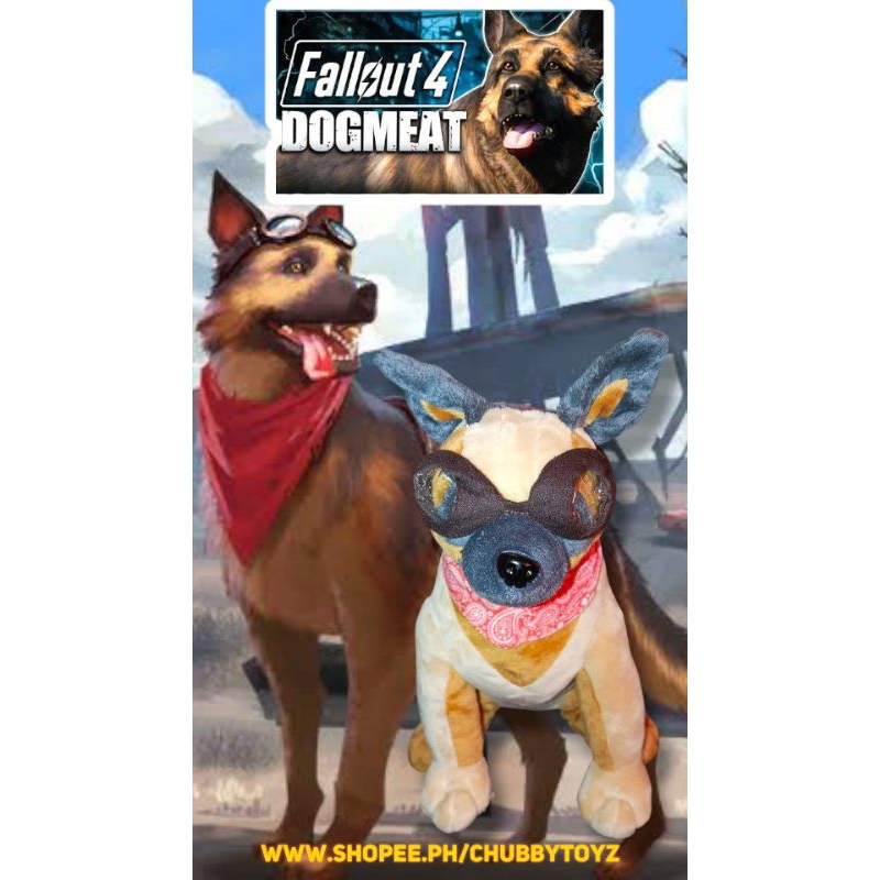 Fallout 4 Dogmeat Plush Toy (12 inches) | Shopee Philippines