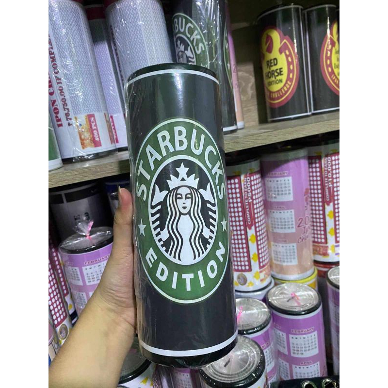 Alkansya Ipon Challenge STARBUCKS Edition | Shopee Philippines