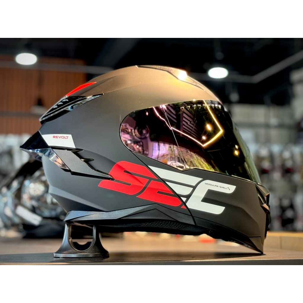 Sec Helmet Revolt V2 2023 Modular Dual Visor Shopee Philippines