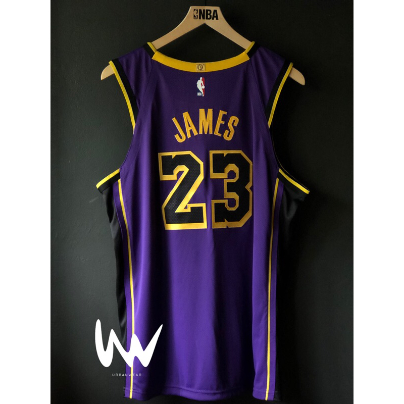 Lebron James, Los Angeles Lakers AU Statement Edition Jersey | Shopee ...