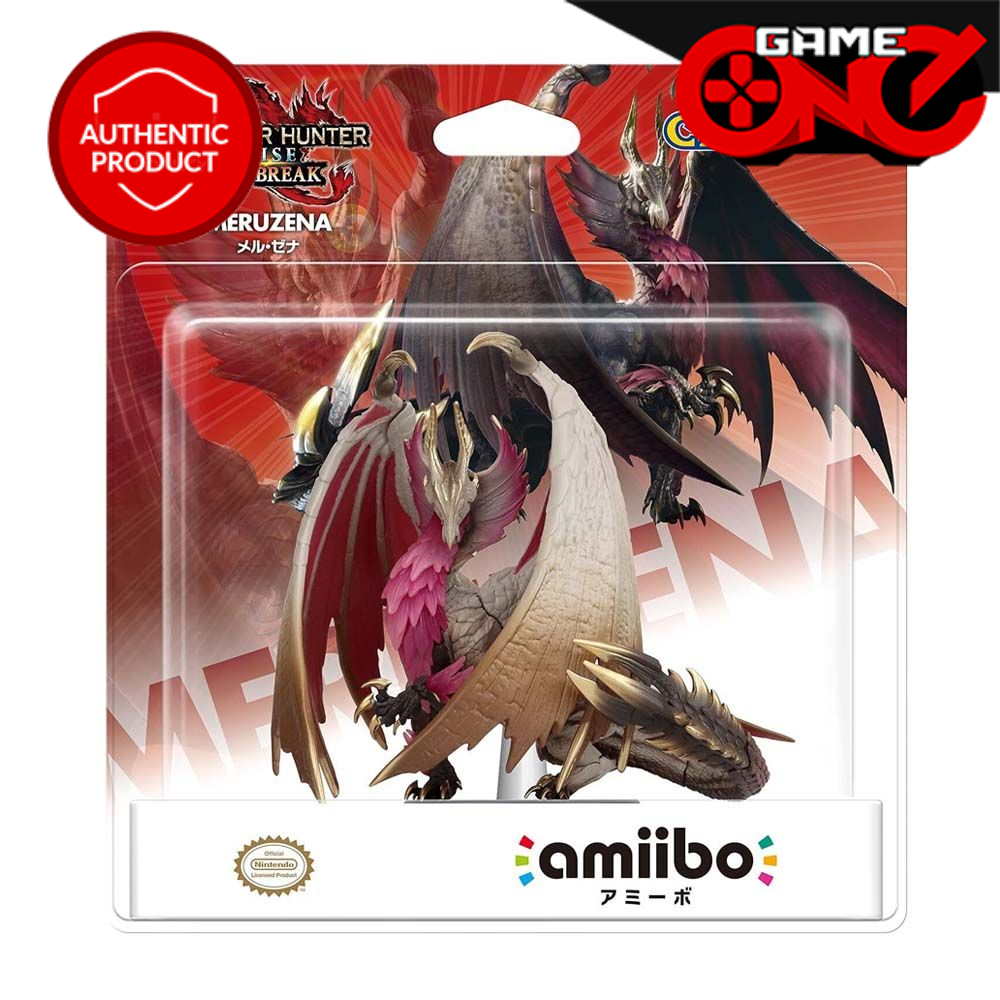 Amiibo Monster Hunter Rise Sunbreak Series: Meruzena (Malzeno Dragon ...