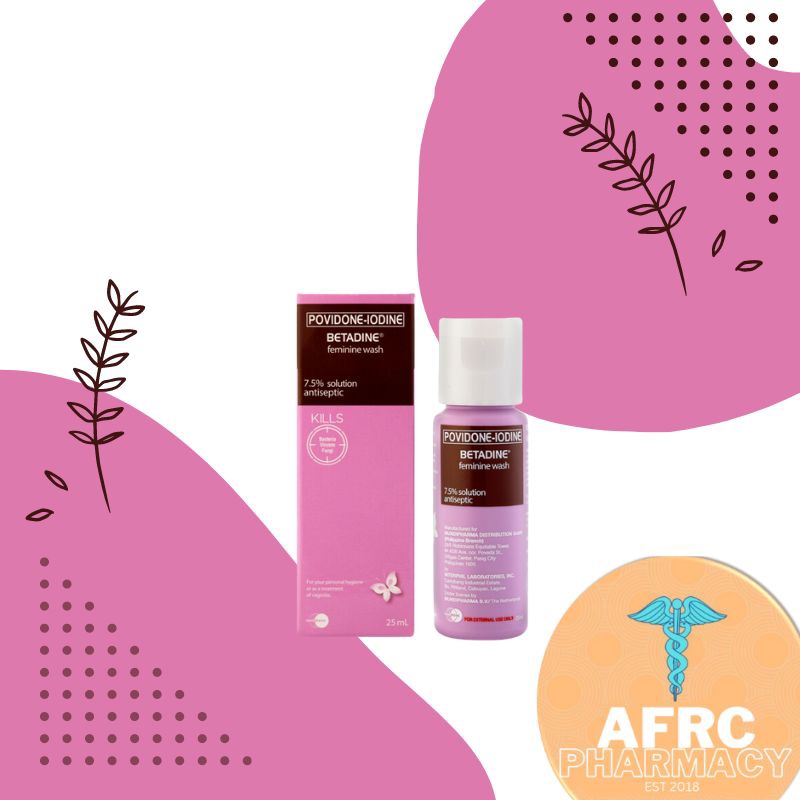 Betadine Feminine Wash 25mL Shopee Philippines