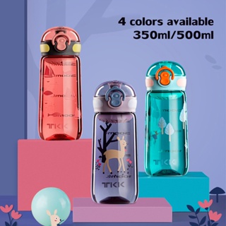 400ML Children Thermos Water Bottle Kids Thermos Mug Baby Duck Billed Straw  316 Stainless Steel Vacuum Flasks Tumbler Thermo Cup Capacity: 400ML,  Color: Blue