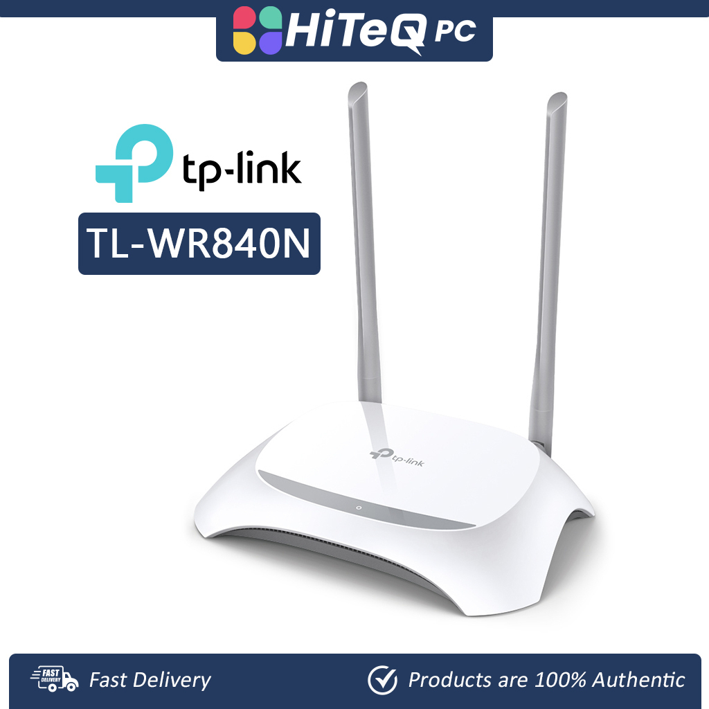 HiteqPC | TP-LINK TL-WR840N N300 Wi-Fi Router | Shopee Philippines