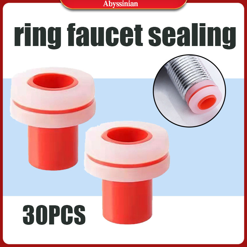 30Pcs PPR Silicone Gasket Sealing Ring Pipe Plugs Thread Pipe Fitting ...