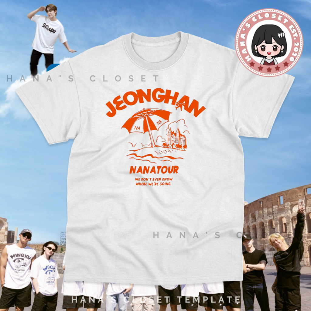 NANA TOUR SEVENTEEN Customized Inspired T Shirt | Shopee Philippines