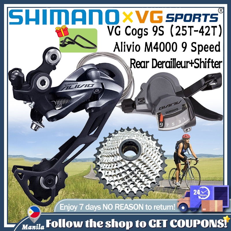 Shimano alivio hot sale m4000 groupset