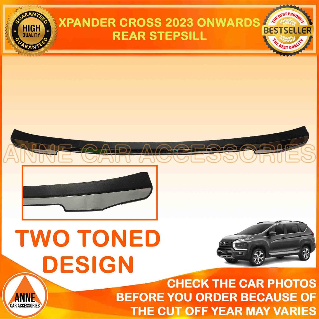 Rear Stepsill for Mitsubishi Xpander Cross 2023 Onwards Model Rear Bumper Guard High Quality
